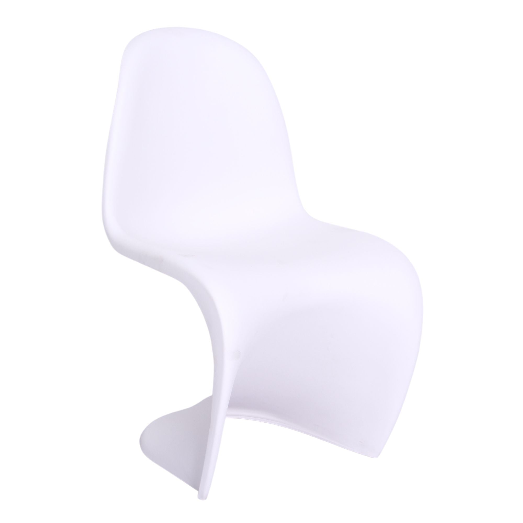 Cadeira de design de polipropileno branco fantasia