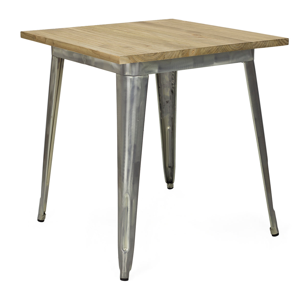 Table vintage Vita Bois naturel Galvanisé