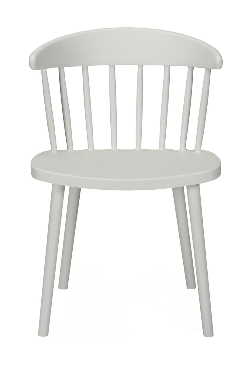 Cadeira de jantar nórdica branca Daila