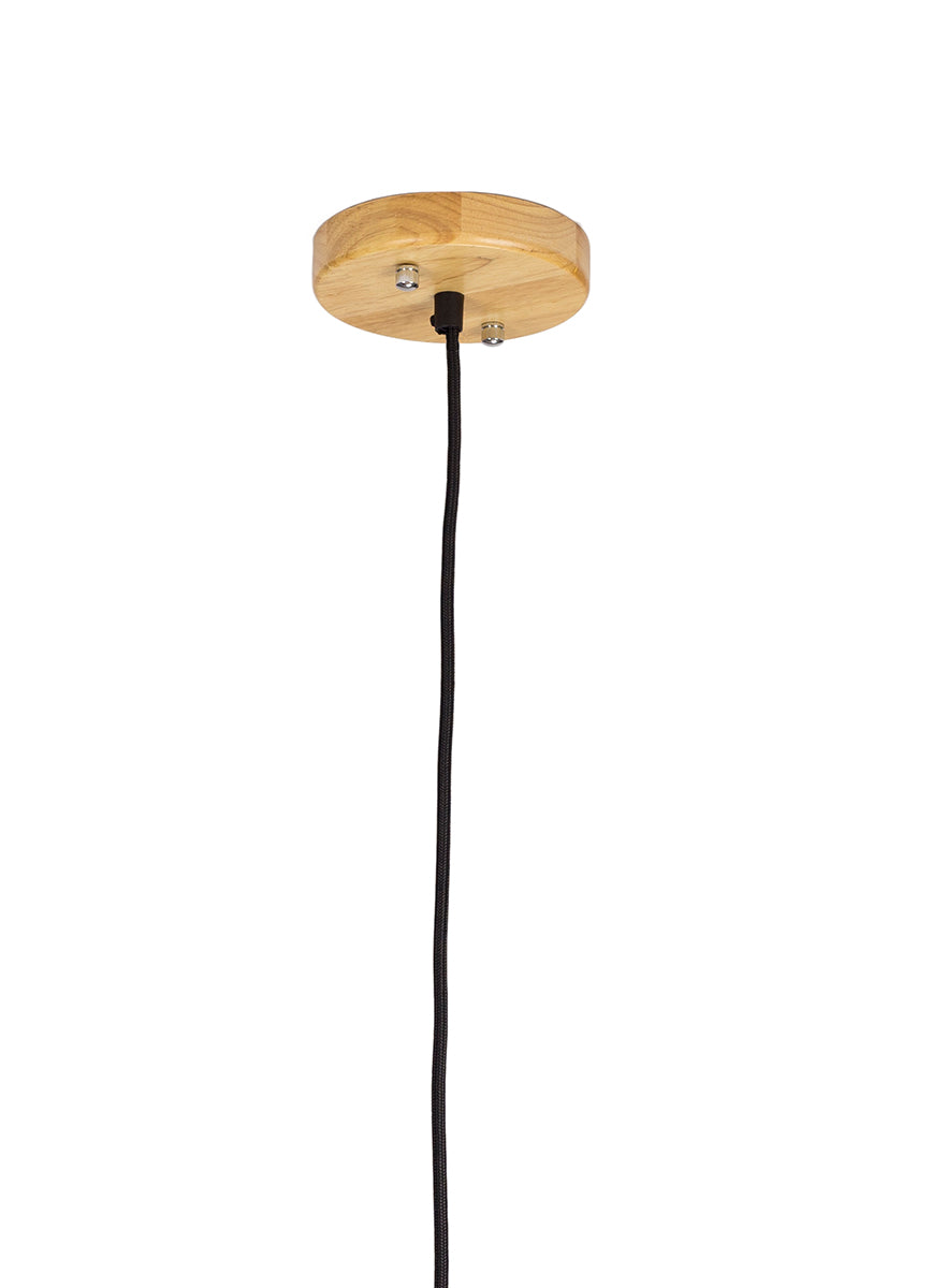 Lampe à suspension nordique en bois