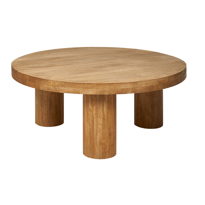 Mesa de centro madera de mango Plutón