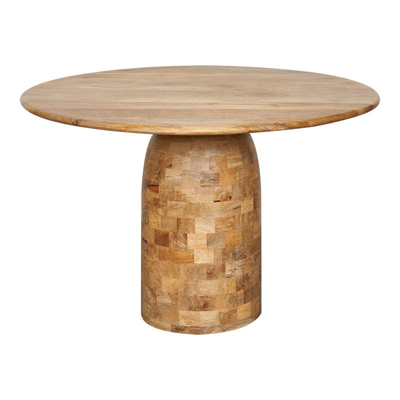 Mesa de comedor de madera 120cm Luax