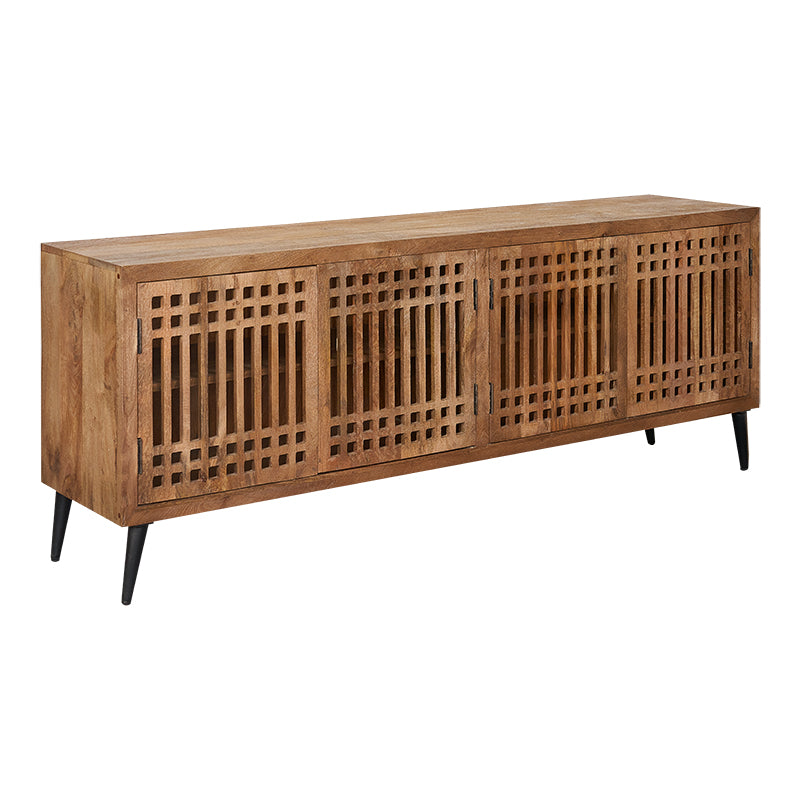 Mueble de television de madera Lux