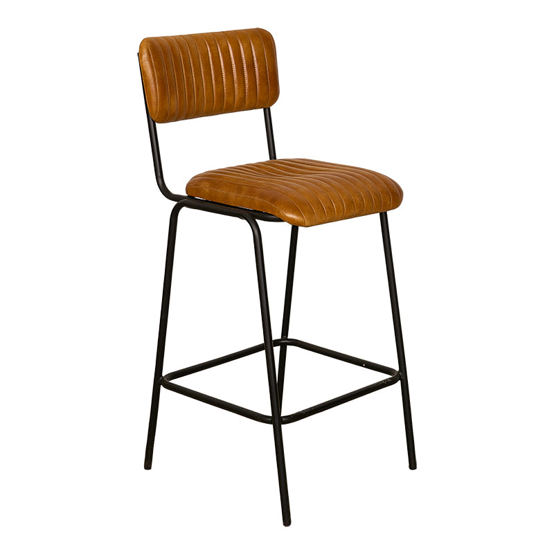 Tabouret haut vintage à dossier Uffi