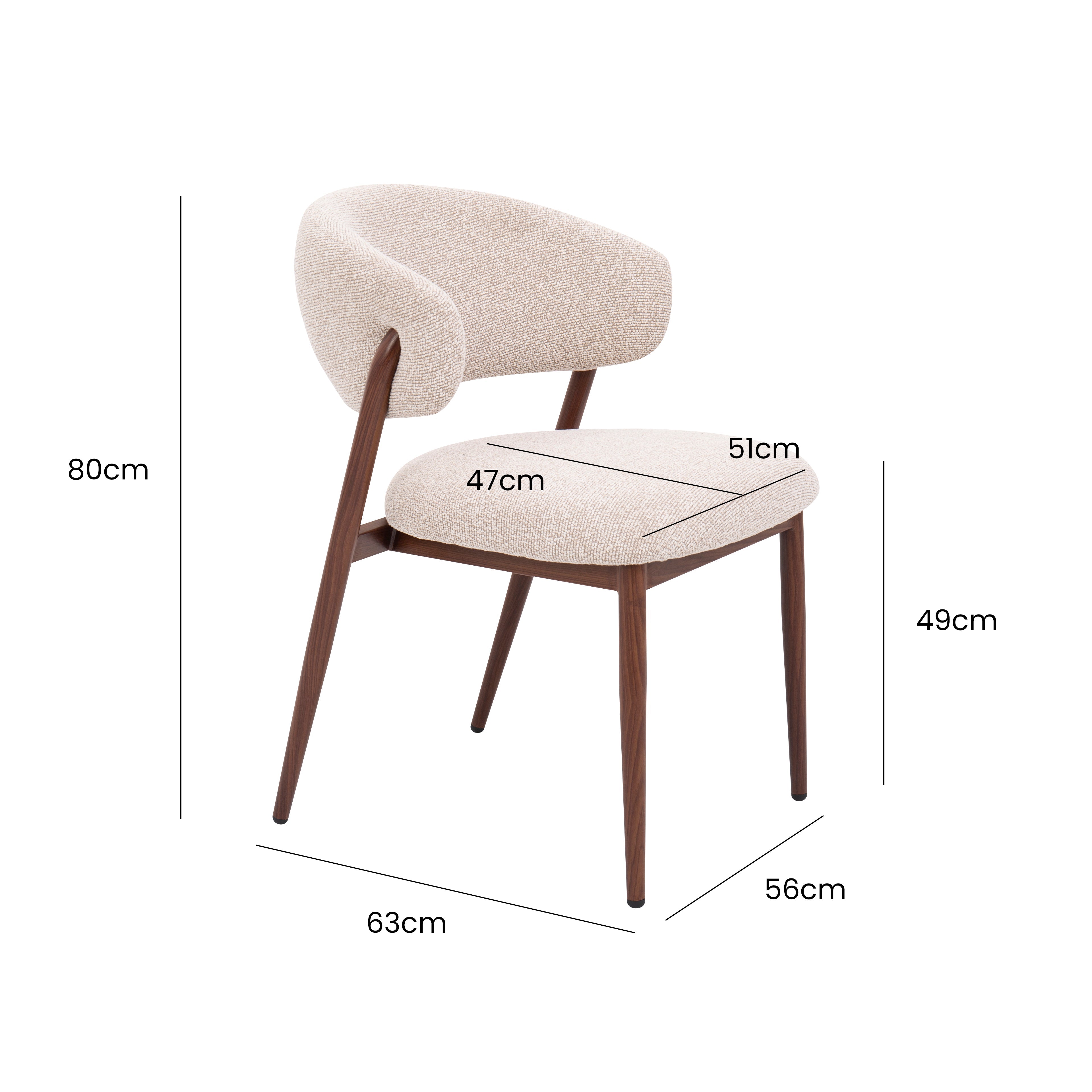 Silla de comedor Navu Nordic
