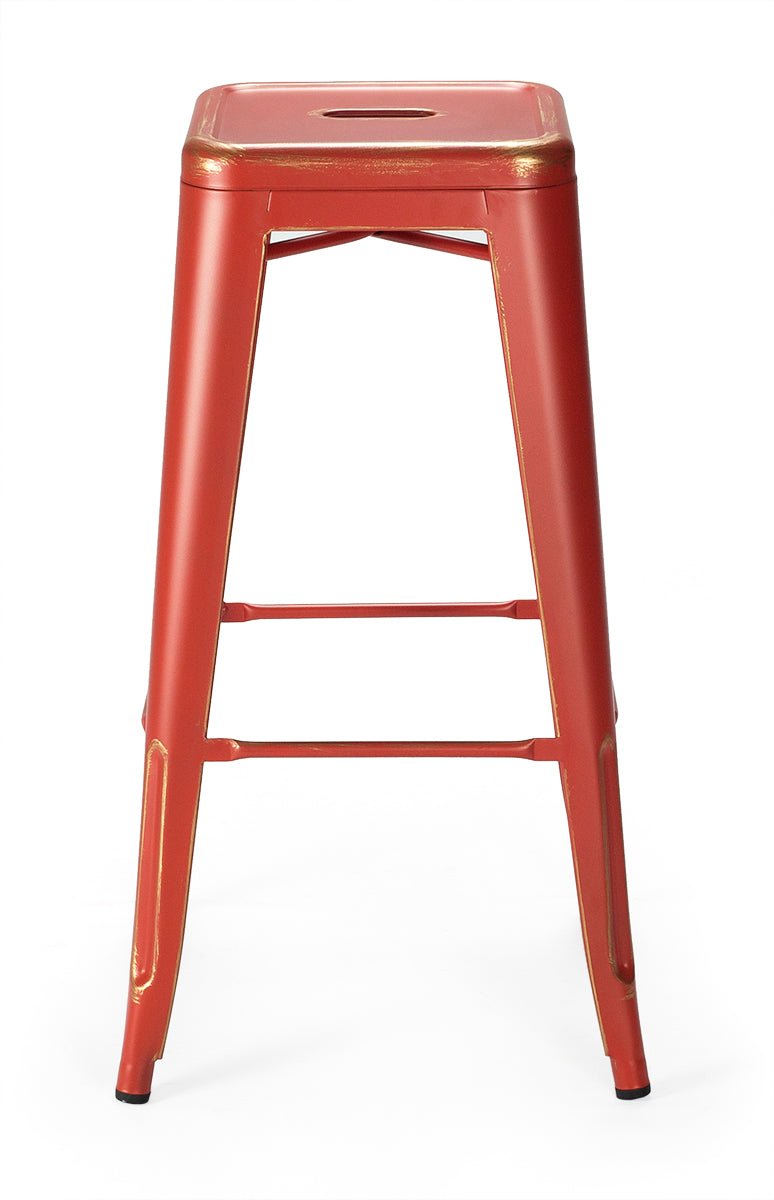 Taburete tolux antique altura 67 cm - Vintahome
#color_Rojo