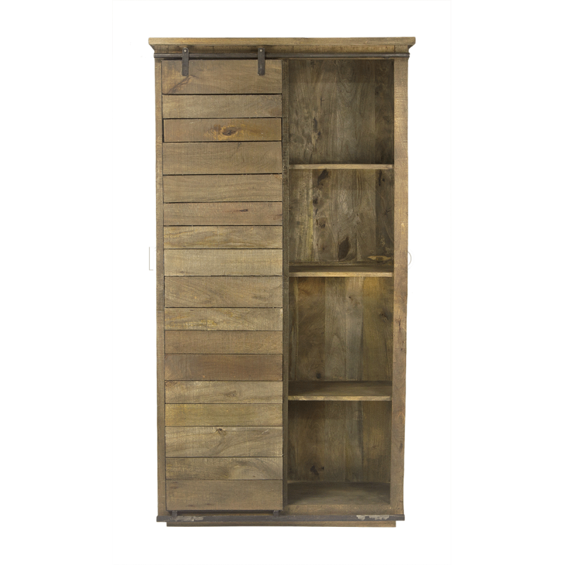 Mueble auxiliar botellero madera vintage Gaston – Mueblestudio