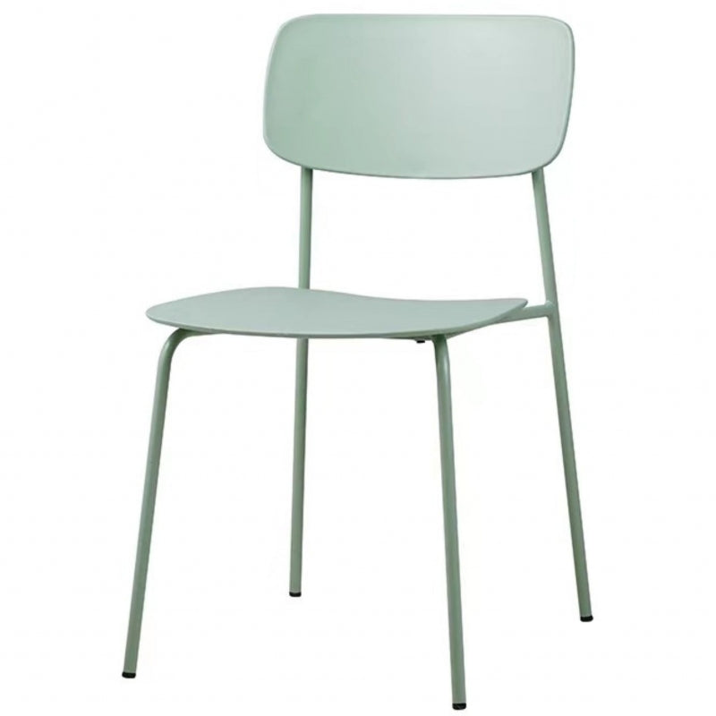 Silla de comedor apilable Violet verde