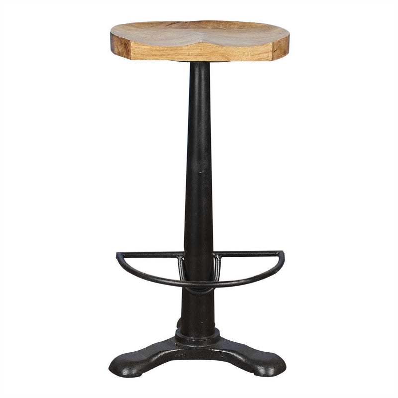 Tabouret vintage en bois Renatta