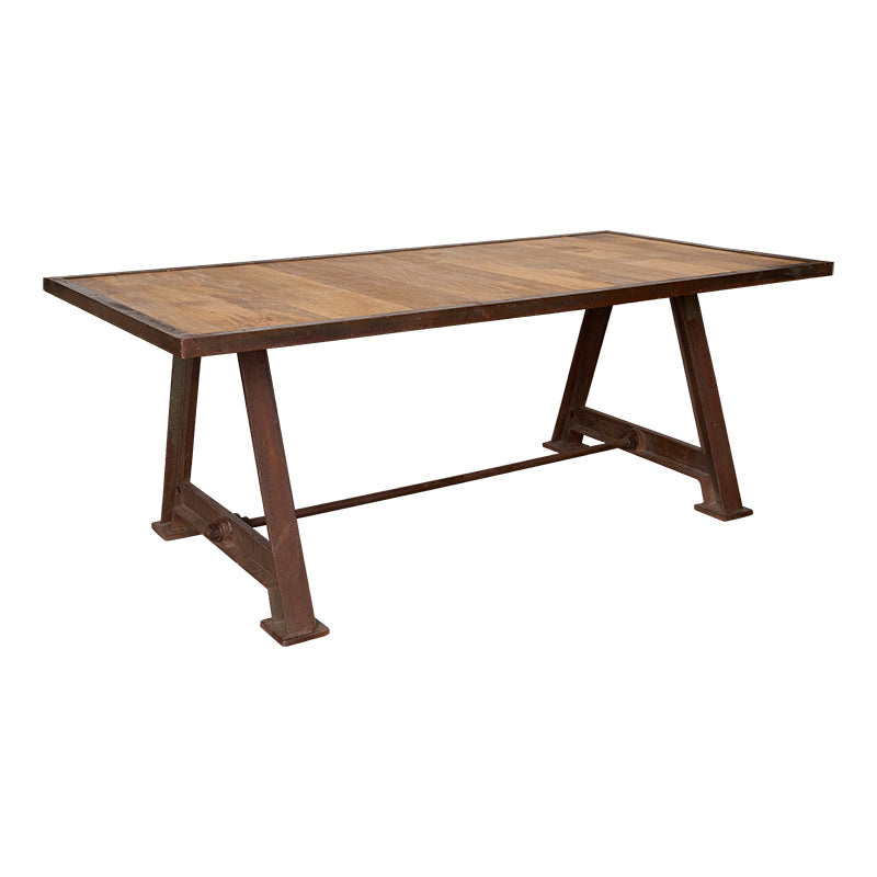 Mesa de jantar em madeira de mangueira Parma 200x100