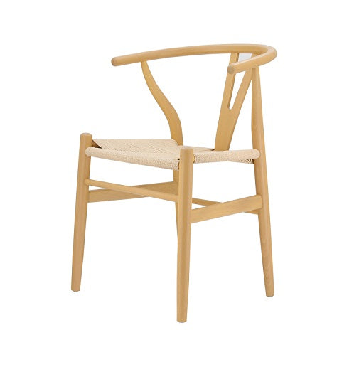 Assento de corda para cadeira de jantar de madeira CH24