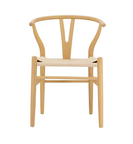 Assento de corda para cadeira de jantar de madeira CH24