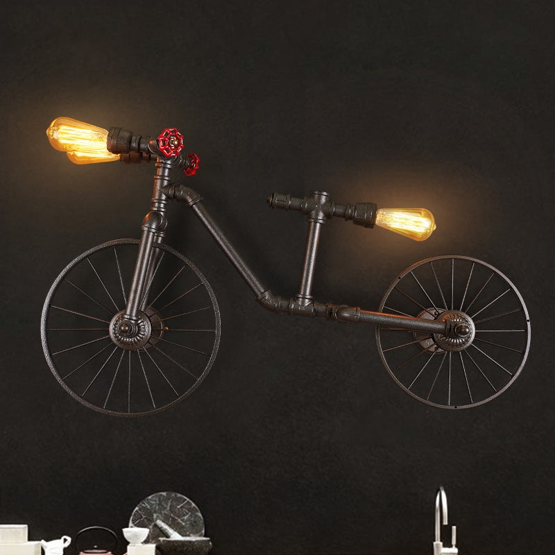 Lámpara aplique vintage Bici