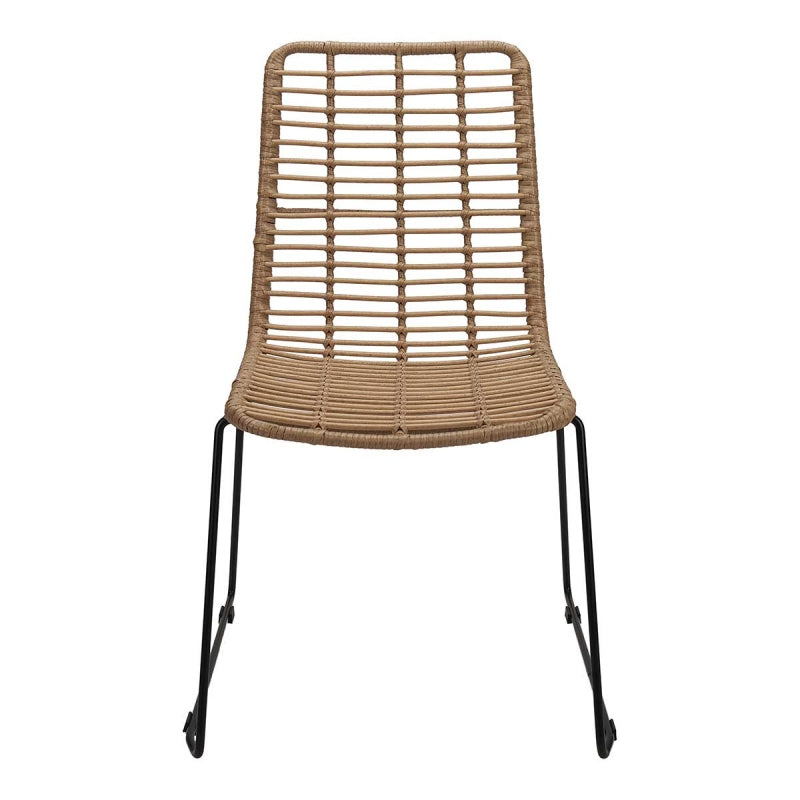 Silla de rattan sintetico Kala