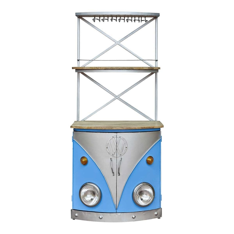 Estanteria mostrador azul volkwagen