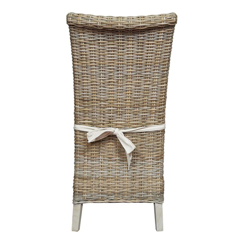 Chaise de salle à manger en rotin naturel Bahía (Pack de 2 unités)