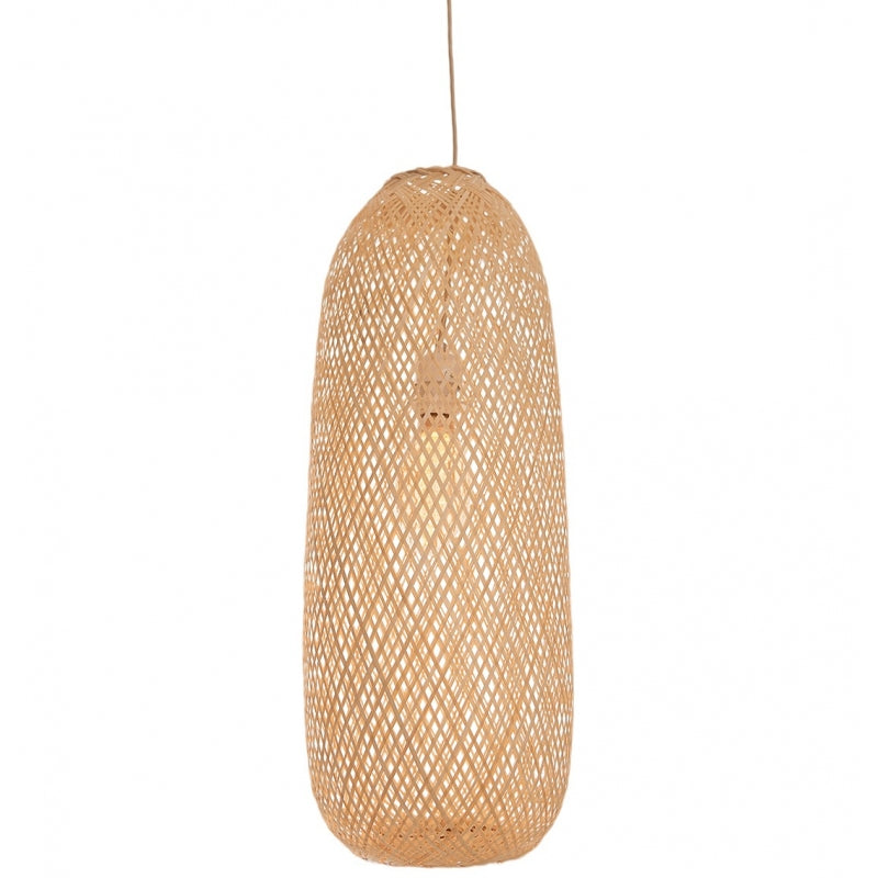 Lampara de techo rattan Amelie D24x65