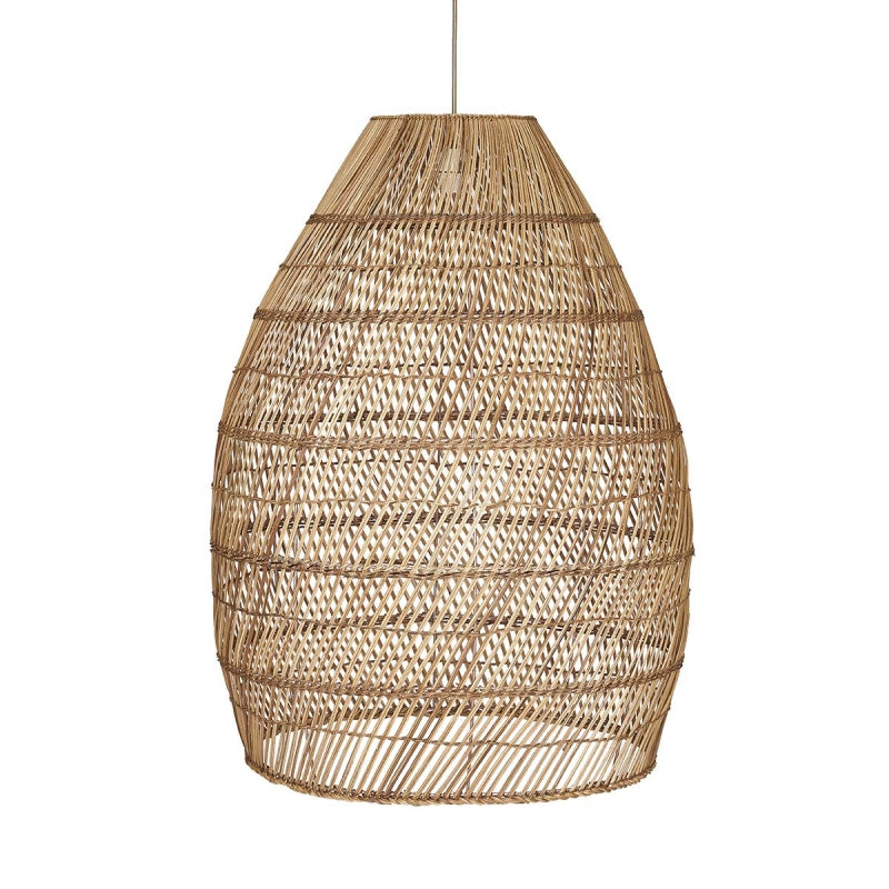 Luminária de teto em rattan natural Iman D50