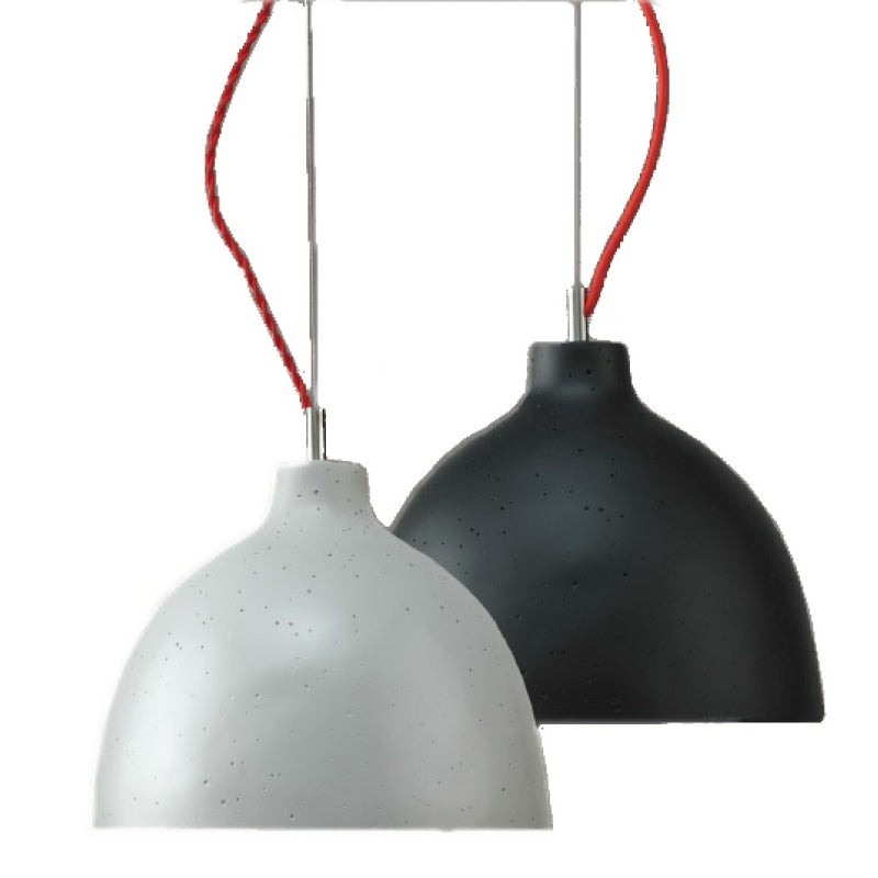 Lampe cloche blanche