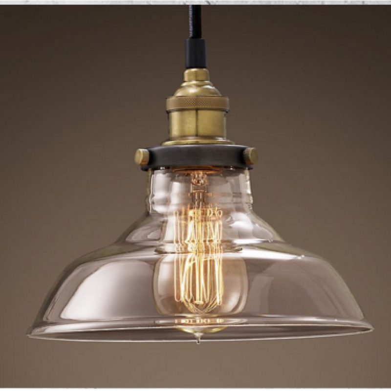 Lampe vintage en cristal de Rio