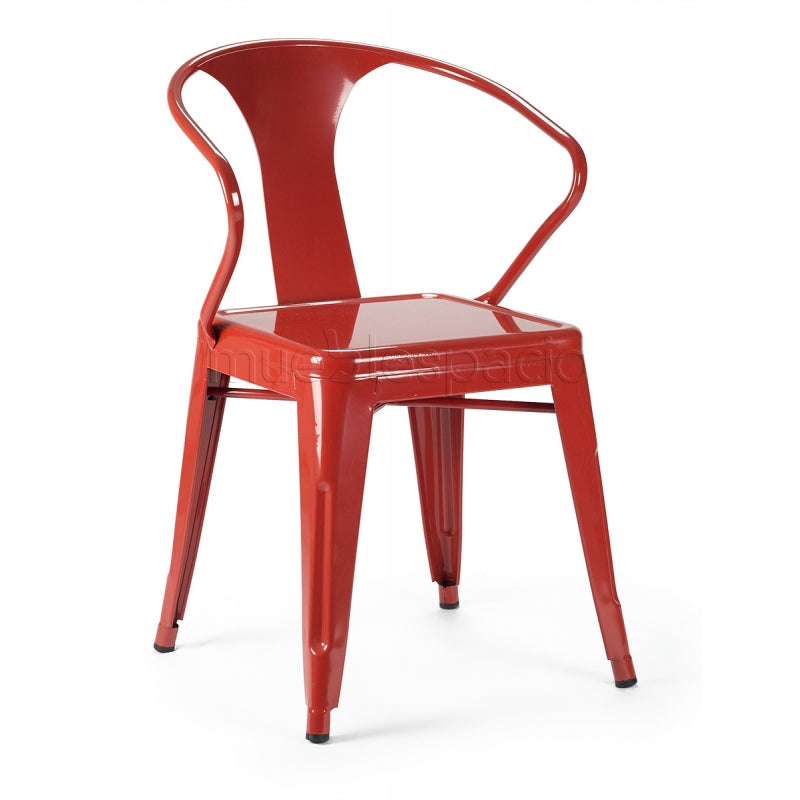 Fauteuil de salle à manger courbe Marx