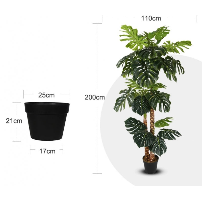 Plante artificielle Monstera Philo 220