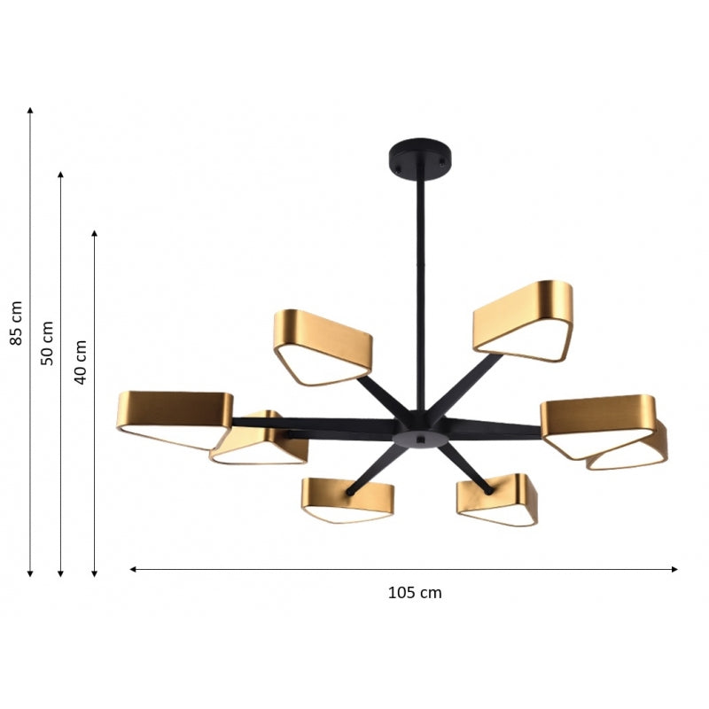 Lámpara de techo Triángulo 8