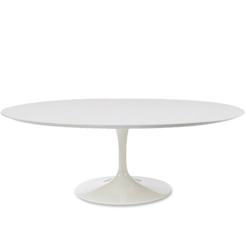 Mesa de jantar tulipa oval em mdf