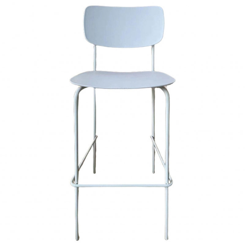 Tabouret de bar empilable Blanc Violet