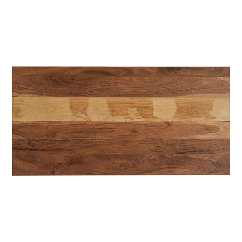 Tampo de mesa em madeira de acácia Dock 140x70