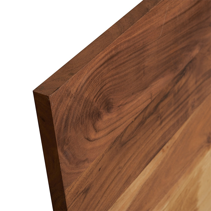 Tampo de mesa em madeira de acácia Dock 140x70