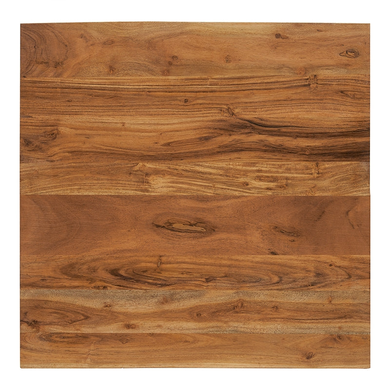 Tablero de mesa de madera acacia Dock 70x70