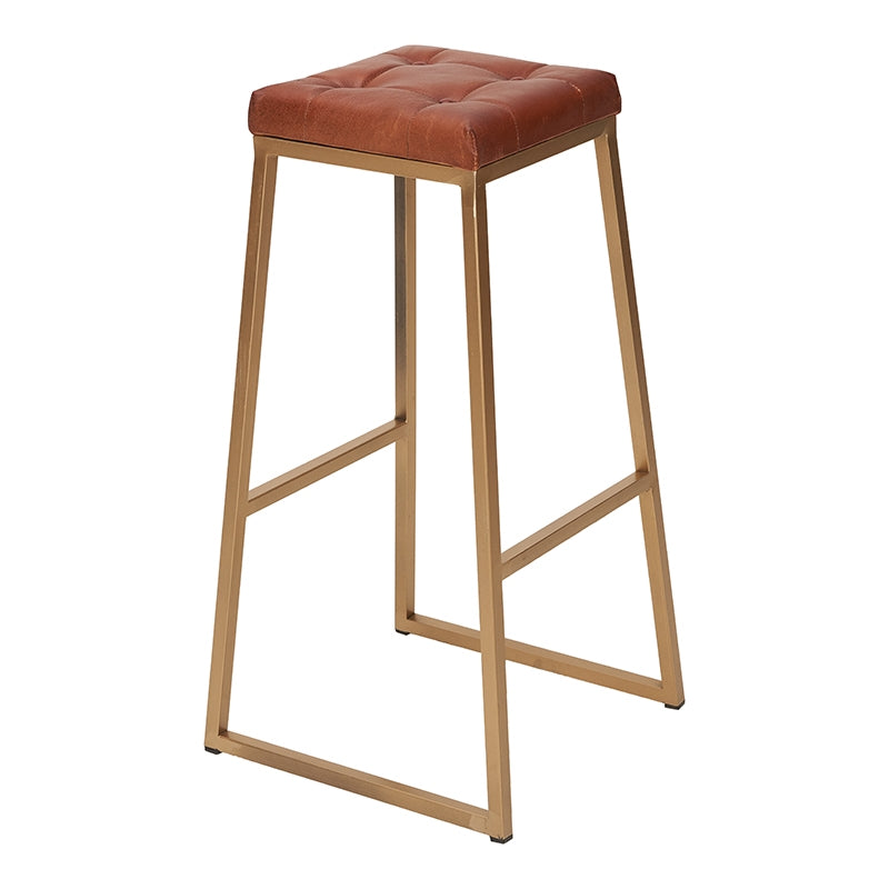 Tabouret vintage rembourré Gaia