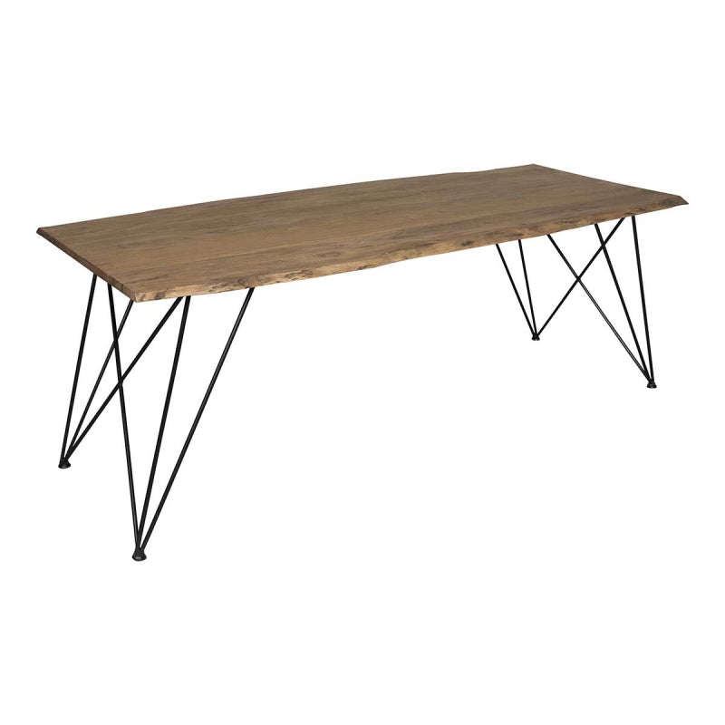 Mesa de jantar em madeira Darwin 200x90