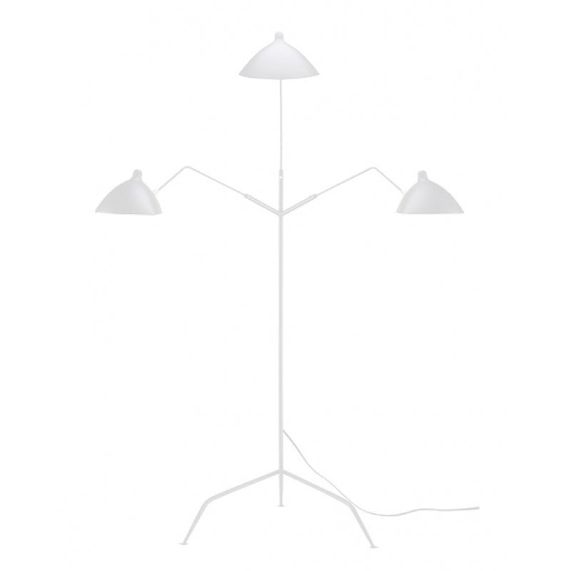 Lampadaire triple Serge Mouille