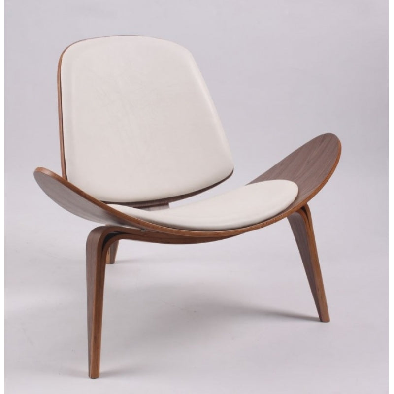 Chaise design Seven Walnut