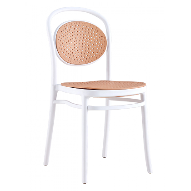 Silla de comedor polipropileno apilable Klaire