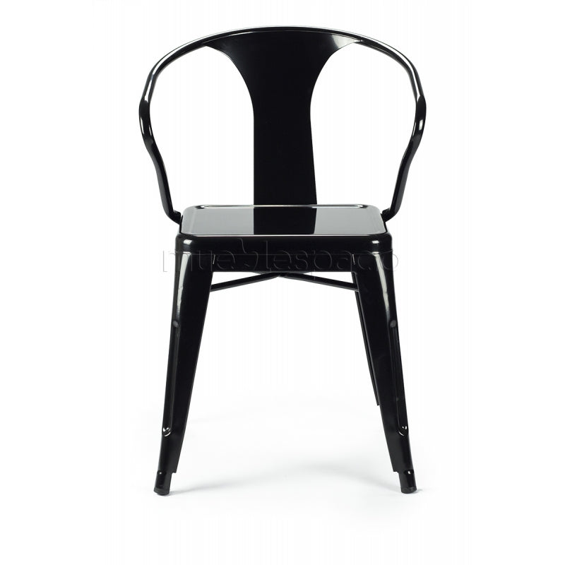 Fauteuil de salle à manger courbe Marx